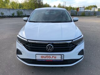 2021 Volkswagen Polo VI, белый, 1850000 рублей, вид 2