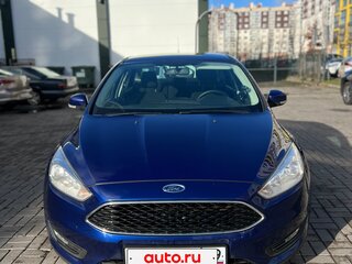2016 Ford Focus III Рестайлинг, синий, 1220000 рублей, вид 3