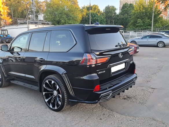 2018 Lexus LX 570 III Рестайлинг 2, чёрный, 12900000 рублей - вид 19
