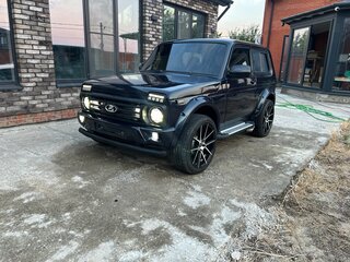 2012 Lada (ВАЗ) 2121 (4x4) I Рестайлинг, синий, 1800000 рублей, вид 5