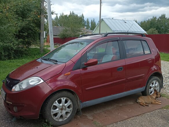 2008 Chery Kimo (A1), красный, 210000 рублей - вид 6