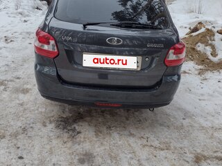 2016 Lada (ВАЗ) Granta I, серый, 450000 рублей, вид 4