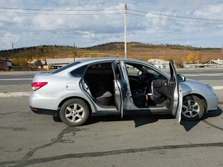 2014 Nissan Almera III (G15), серебристый, 1200000 рублей, вид 4