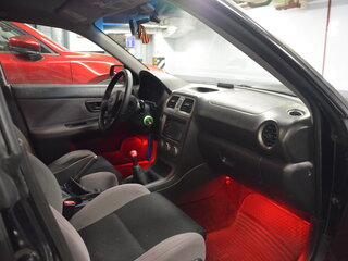 2006 Subaru Impreza WRX II Рестайлинг 2, чёрный, 1350000 рублей, вид 5