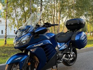 2016 Kawasaki GTR 1400 (Concours 14), синий, 1030000 рублей, вид 1