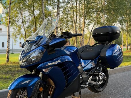 2016 Kawasaki GTR 1400 (Concours 14), синий, 1030000 рублей, вид 1