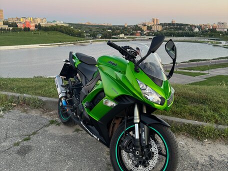 2015 Kawasaki Z 1000SX, зелёный, 850000 рублей, вид 1