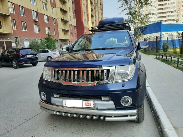 2007 Nissan Pathfinder III, синий