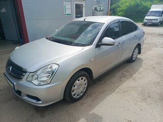 2014 Nissan Almera III (G15), серебристый, 900000 рублей, вид 1