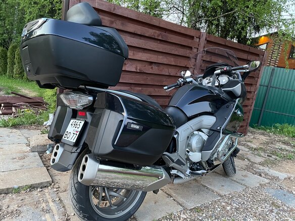 2012 BMW K 1600 GTL, синий - вид 13