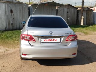 2012 Toyota Corolla X (E140, E150) Рестайлинг, серебристый, 1150000 рублей, вид 3