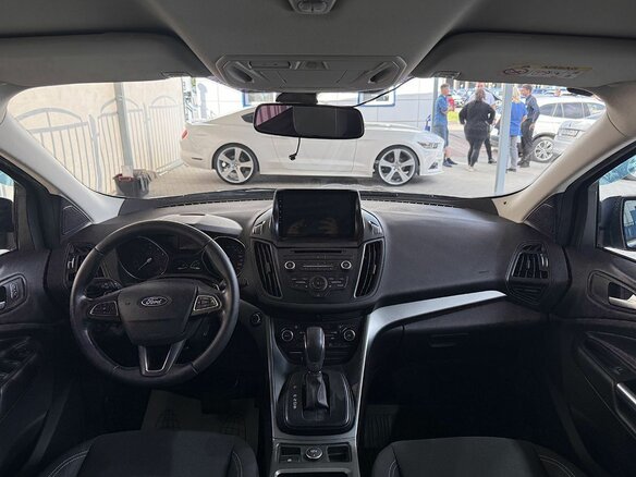 2017 Ford Kuga II Рестайлинг, синий - вид 9