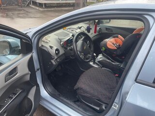 2013 Chevrolet Aveo II, голубой, 720000 рублей, вид 4