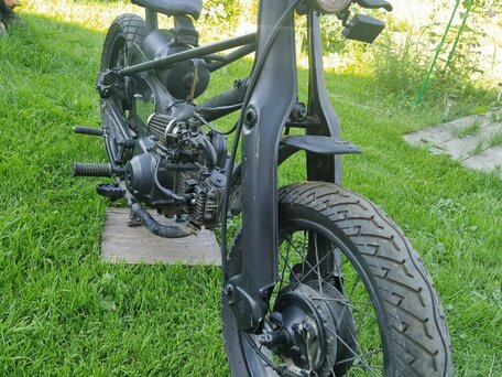 2017 Honda Super Cub, чёрный, 64000 рублей, вид 2