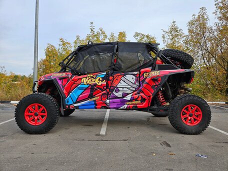 2019 Polaris RZR XP 4 Turbo S, красный, 2800000 рублей, вид 1