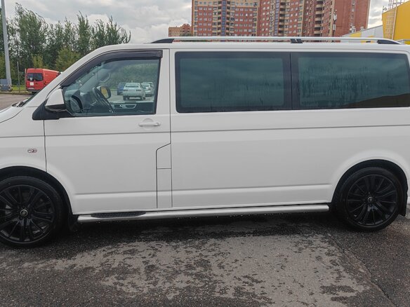 2010 Volkswagen Multivan Long T5 Рестайлинг, белый, 2500000 рублей - вид 4