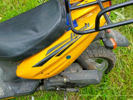 2008 GX moto GX Flash, жёлтый, 38000 рублей, вид 5