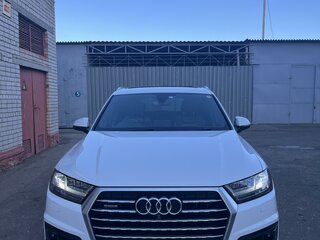2018 Audi Q7 II (4M), белый, 4200000 рублей, вид 1