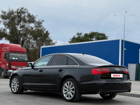 2012 Audi A6 IV (C7), чёрный, 1570000 рублей - вид 7