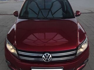 2011 Volkswagen Tiguan I Рестайлинг, красный, 1200000 рублей, вид 5