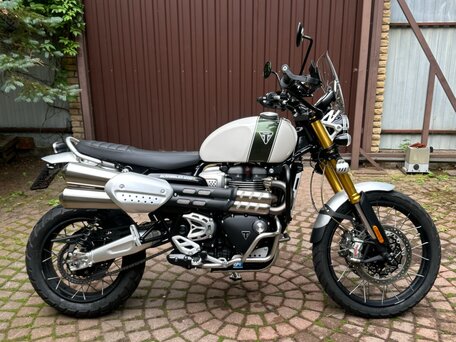 2019 Triumph Scrambler, белый, 1365000 рублей, вид 3