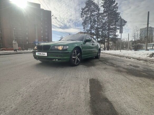 1999 BMW 3 серии 316i IV (E46), зелёный, 499000 рублей - вид 7