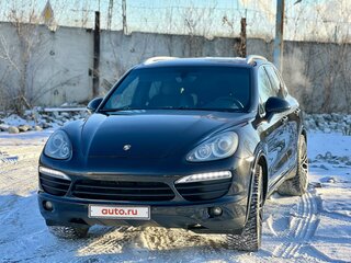 2010 Porsche Cayenne S II (958), чёрный, 1915000 рублей, вид 2