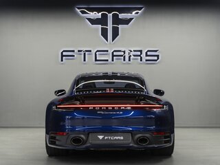 2019 Porsche 911 Carrera 4S VIII (992), синий, 13444000 рублей, вид 4
