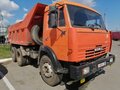 2011 КамАЗ 5511, оранжевый - вид 2