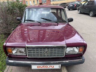 2003 Lada (ВАЗ) 2107, пурпурный, 180000 рублей, вид 1