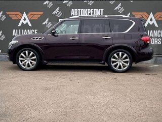 2012 Infiniti QX56 II, пурпурный, 1600000 рублей, вид 4