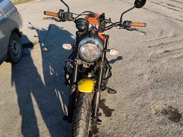 2015 Ducati Scrambler 800, жёлтый, 560000 рублей - вид 2
