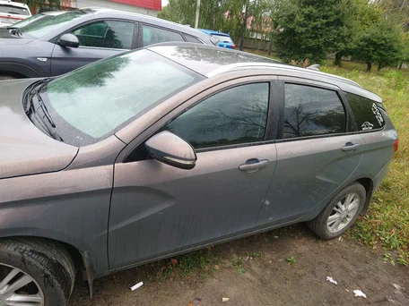 2018 Lada (ВАЗ) Vesta SW I, серый, 930000 рублей, вид 3
