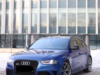 2013 Audi RS 4 III (B8), синий, 4900000 рублей, вид 3