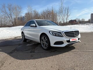 2015 Mercedes-Benz C-Класс 180 IV (W205), белый, 1848000 рублей, вид 2