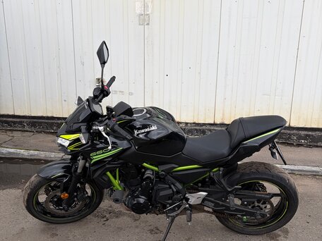 2021 Kawasaki Z 650, зелёный, 599999 рублей, вид 1