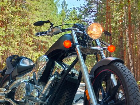 2011 Honda VT 1300CX Fury, серый, 1250000 рублей, вид 1