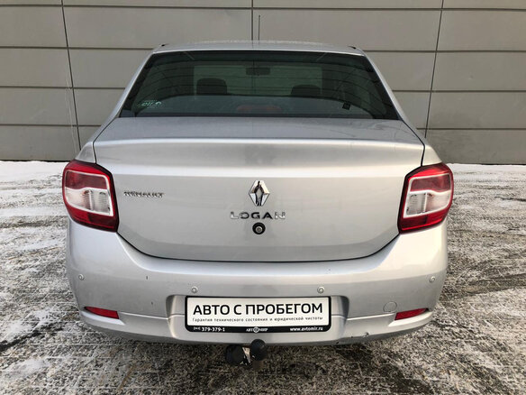 2014 Renault Logan II, серый - вид 5