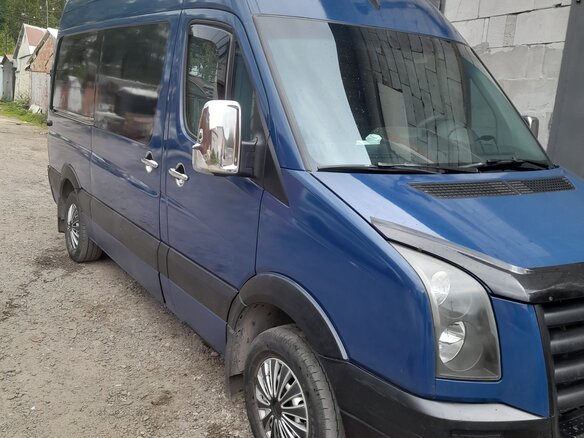 2007 Volkswagen Crafter, синий, 1699000 рублей - вид 17