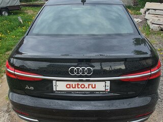 2020 Audi A6 40 TFSI V (C8), чёрный, 3200000 рублей, вид 4