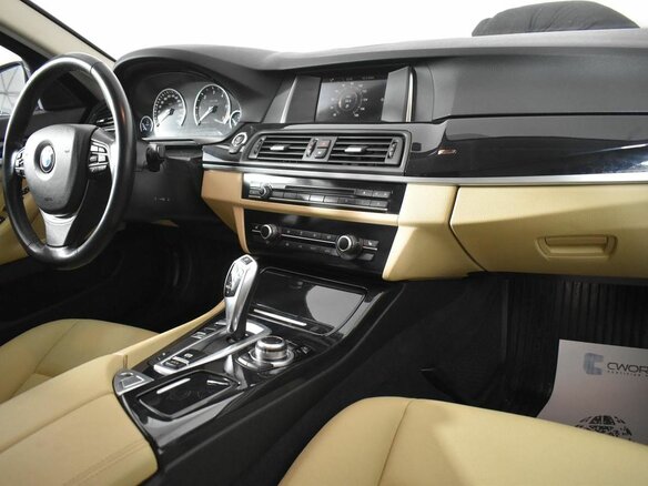 2016 BMW 5 серии 520d VI (F10/F11/F07) Рестайлинг, чёрный - вид 4