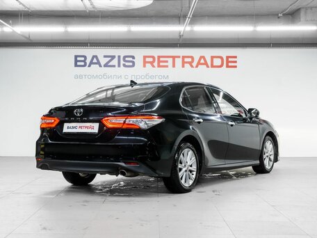 2018 Toyota Camry VIII (XV70), чёрный, 2269000 рублей, вид 5