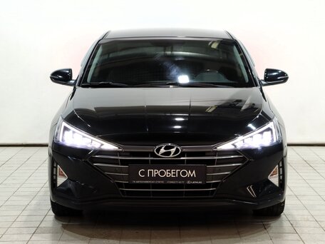2019 Hyundai Elantra VI (AD) Рестайлинг, чёрный, 1819000 рублей, вид 2