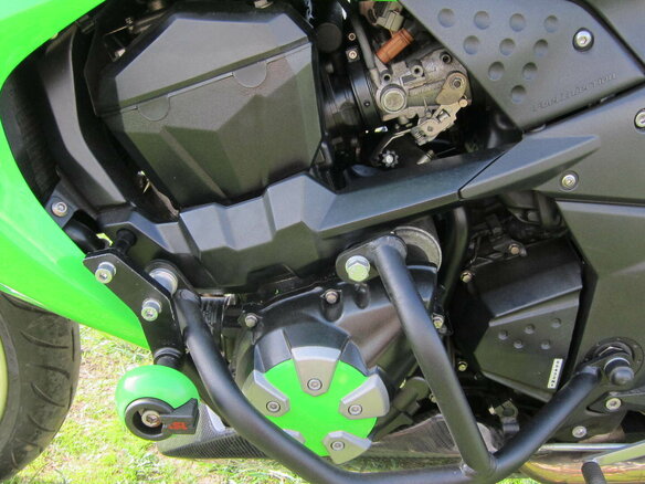 2008 Kawasaki Z 1000, зелёный, 785000 рублей - вид 5