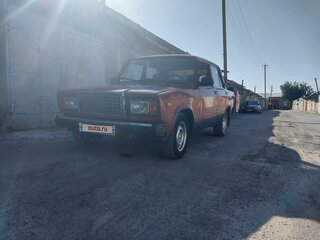 1993 Lada (ВАЗ) 2107, красный, 155000 рублей, вид 1