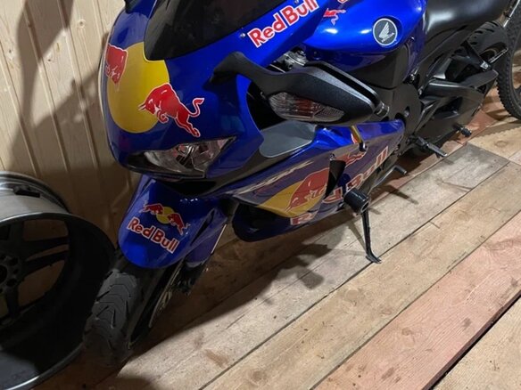 2008 Honda CBR 1000 RR/RA Fireblade, синий, 800000 рублей - вид 5