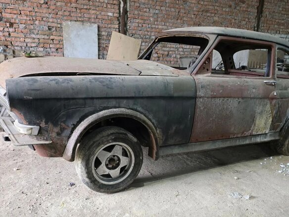 1963 ГАЗ 21 «Волга» 21Л, чёрный, 599999 рублей