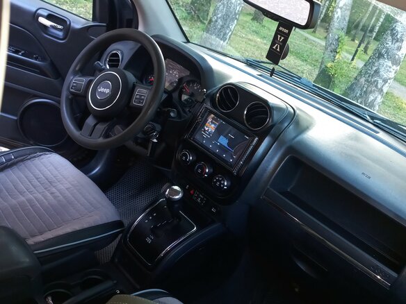 2012 Jeep Compass I Рестайлинг, чёрный, 1300000 рублей - вид 12