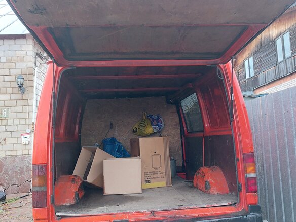 1991 Ford Transit, красный, 800000 рублей - вид 2