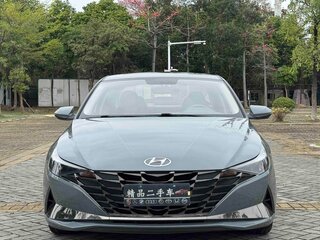 2022 Hyundai Elantra VII (CN7), серебристый, 1590000 рублей, вид 2